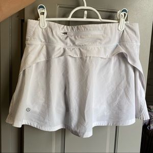 White Lululemon Skirt